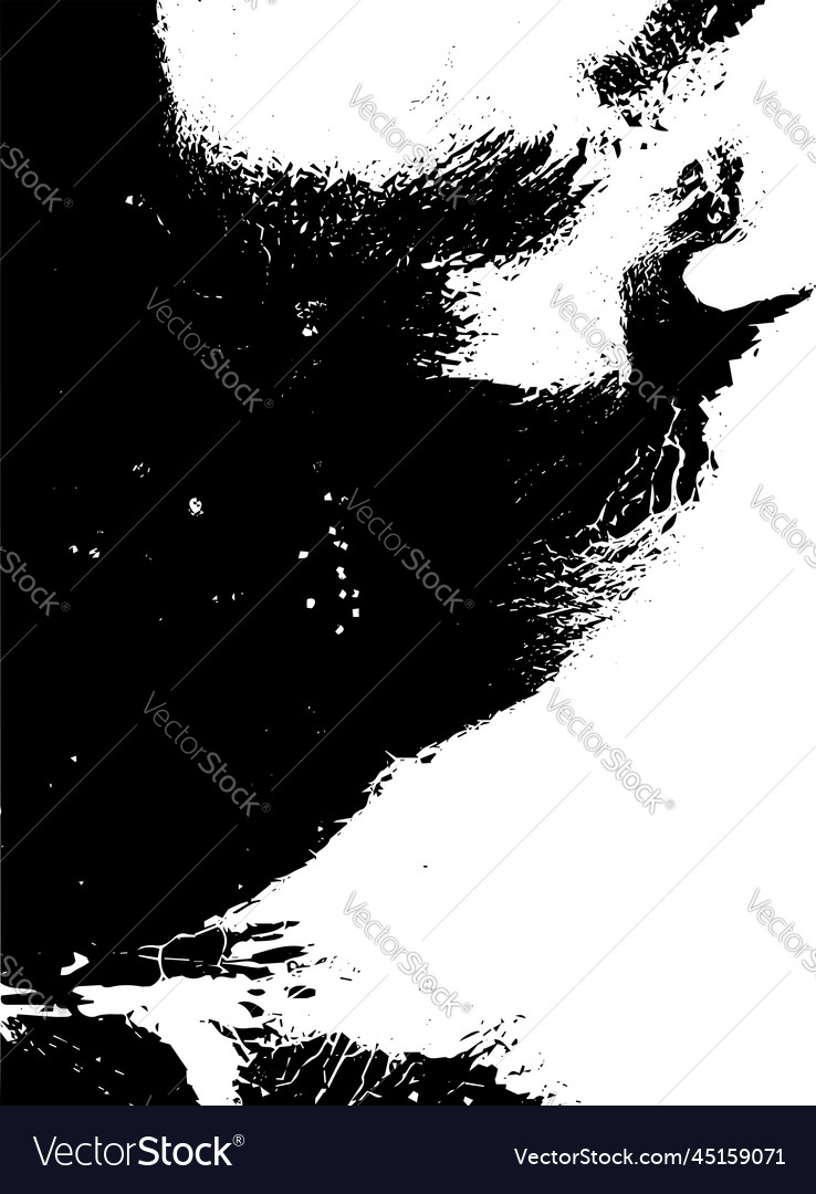 Rustic splash texture abstract background vector image Rustic splash texture abstract background