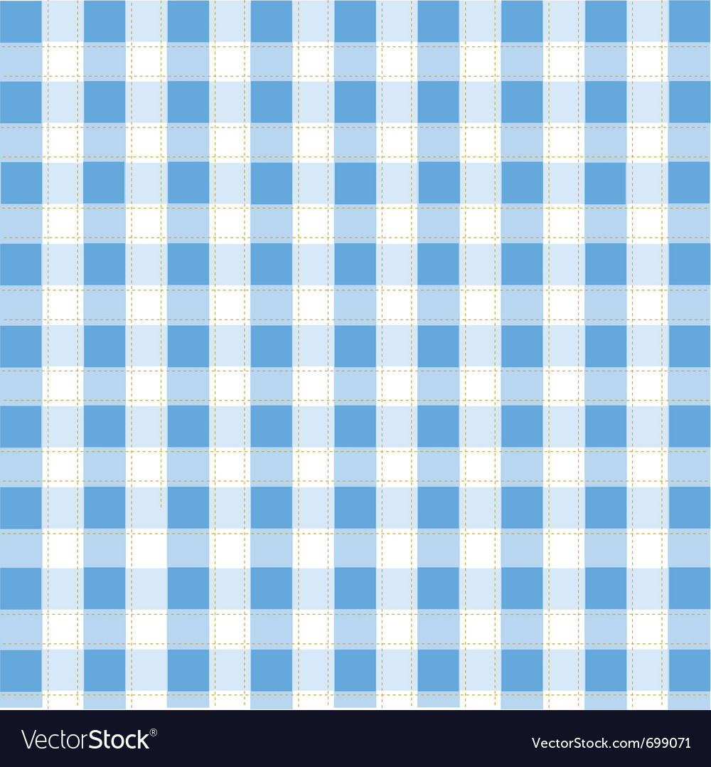 Blue Plaid Pattern