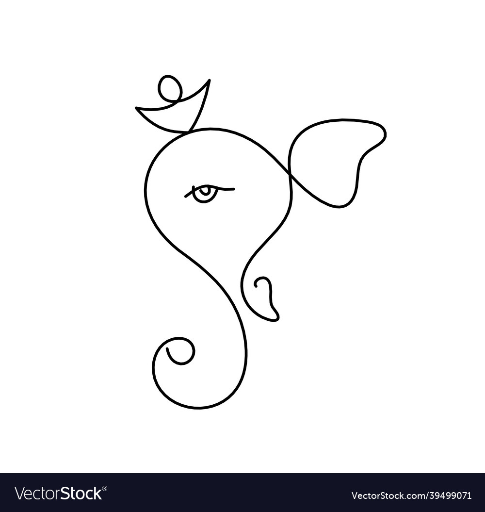 Lord Ganesha Drawing by Aditya Chandrasekhar - Pixels