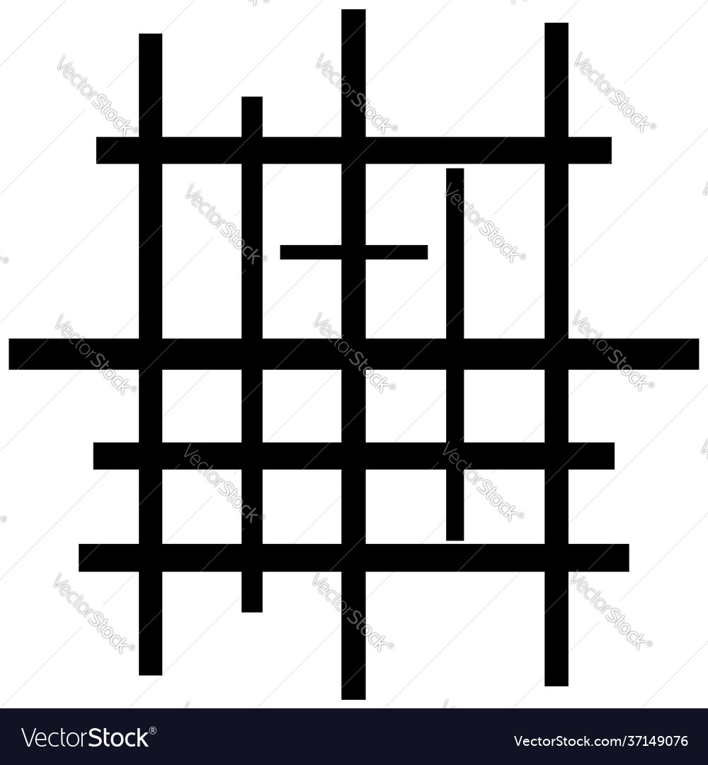 Abstract grid mesh lattice grating geometric vector image Abstract grid mesh lattice grating geometric