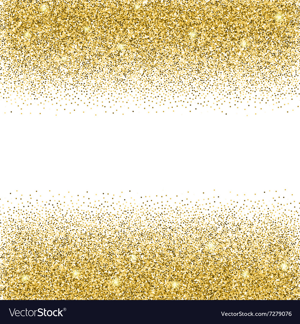 Gold Glitter Background Royalty Free Vector Image