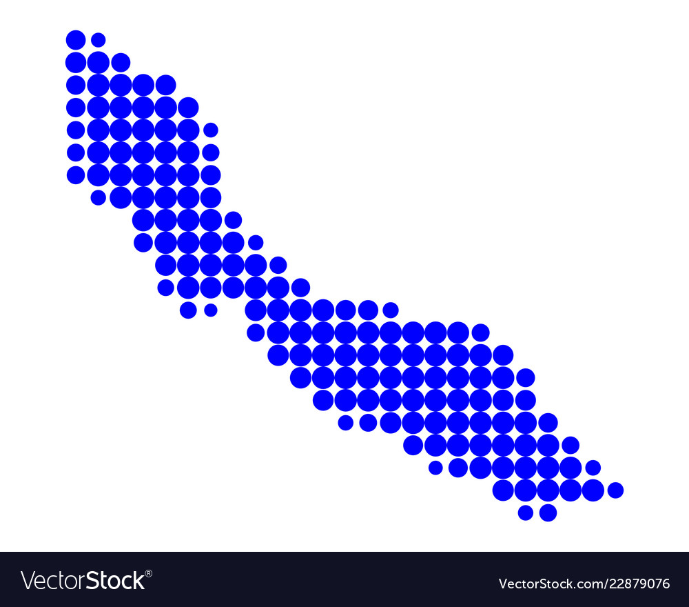 Map of curacao