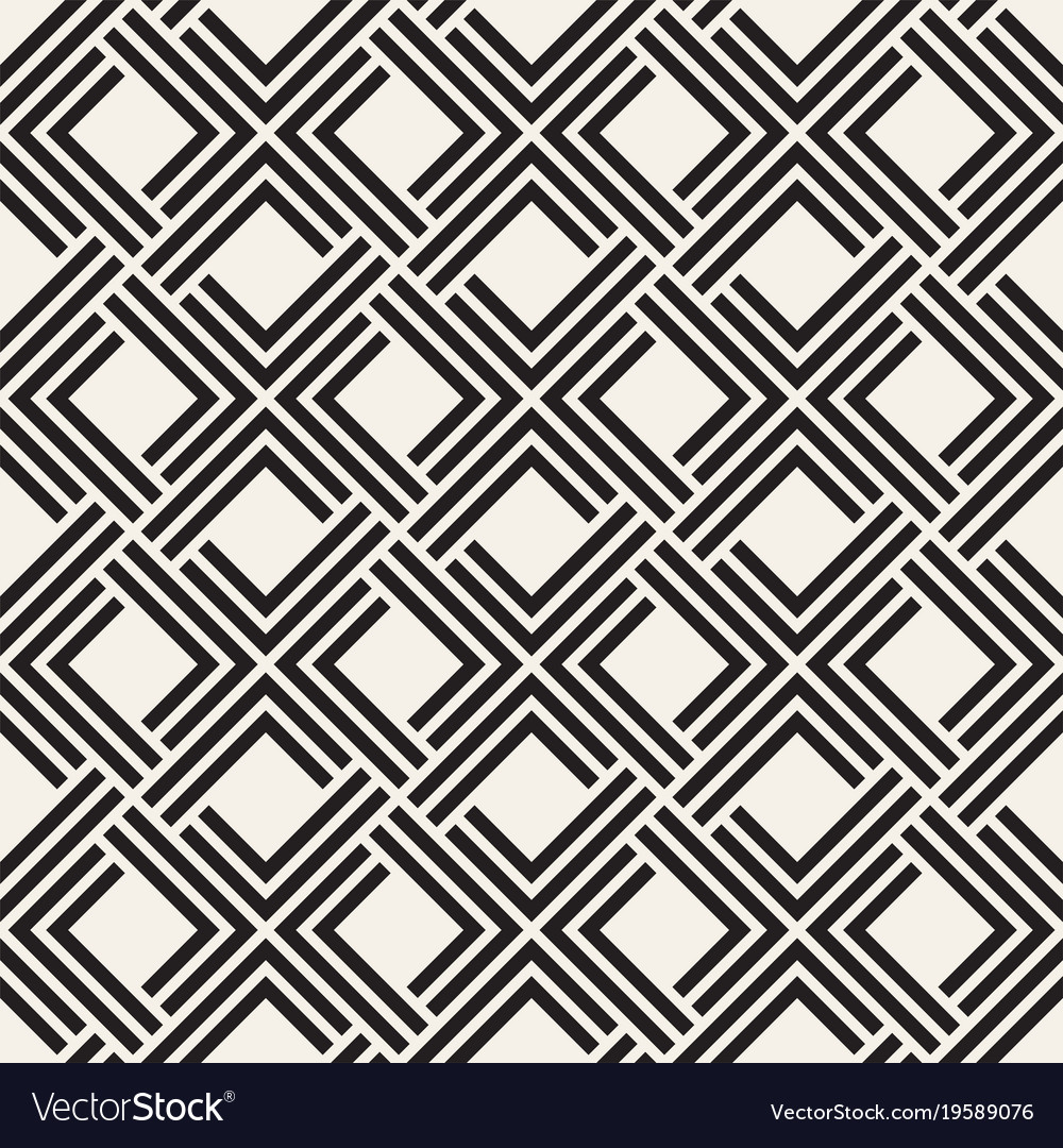 Modern Geometric Lattice Pattern