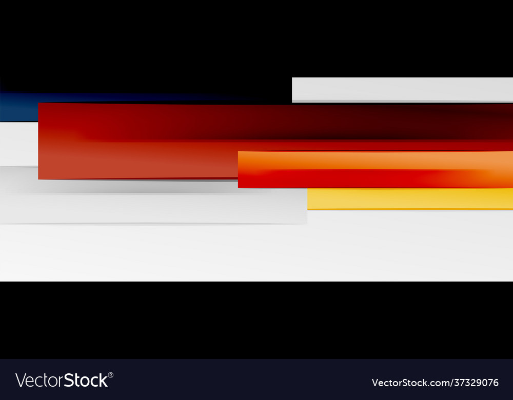 Multicolored lines background design template