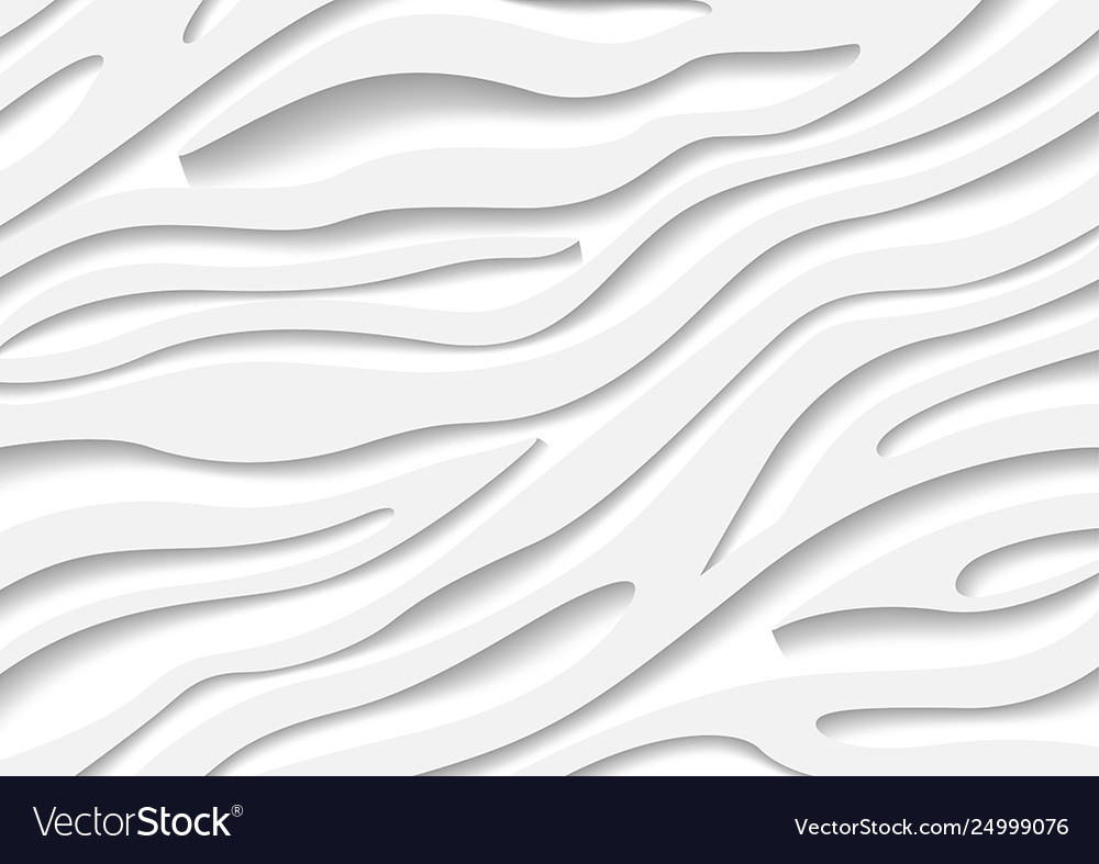 White zebra pattern with 3d effect