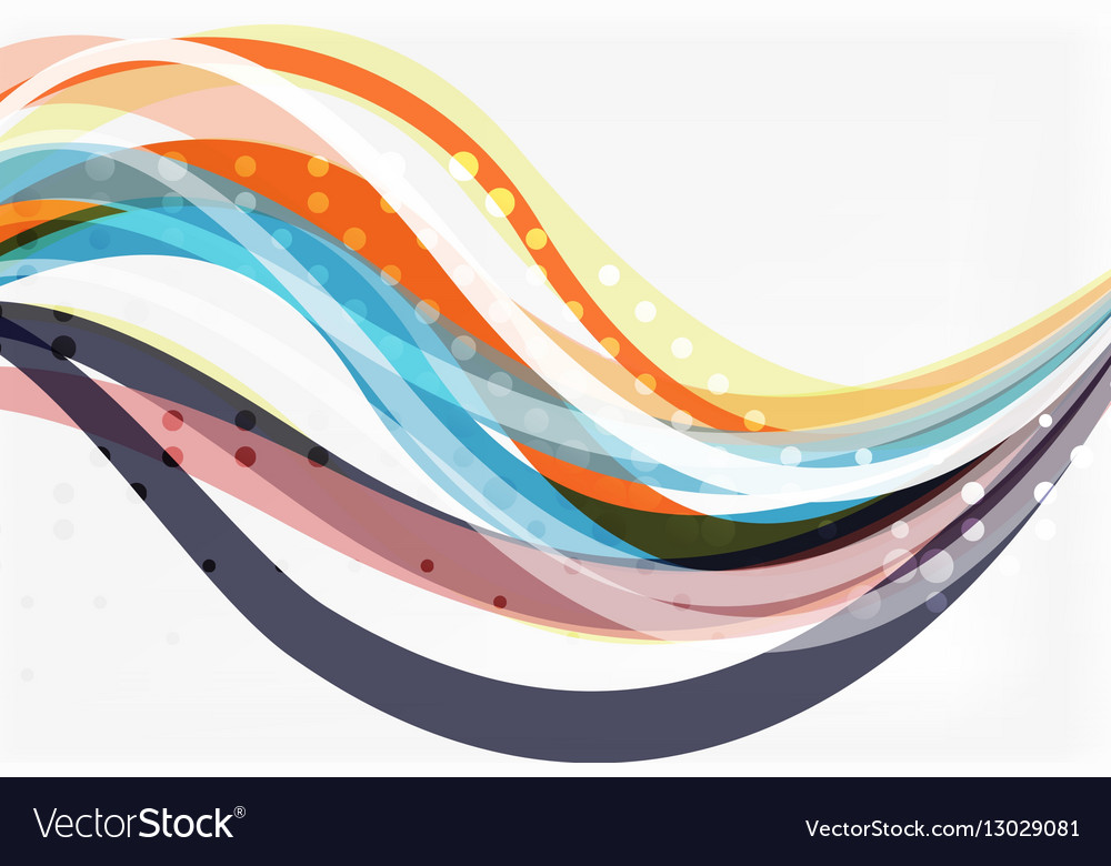 Abstract Flowing Lines Background