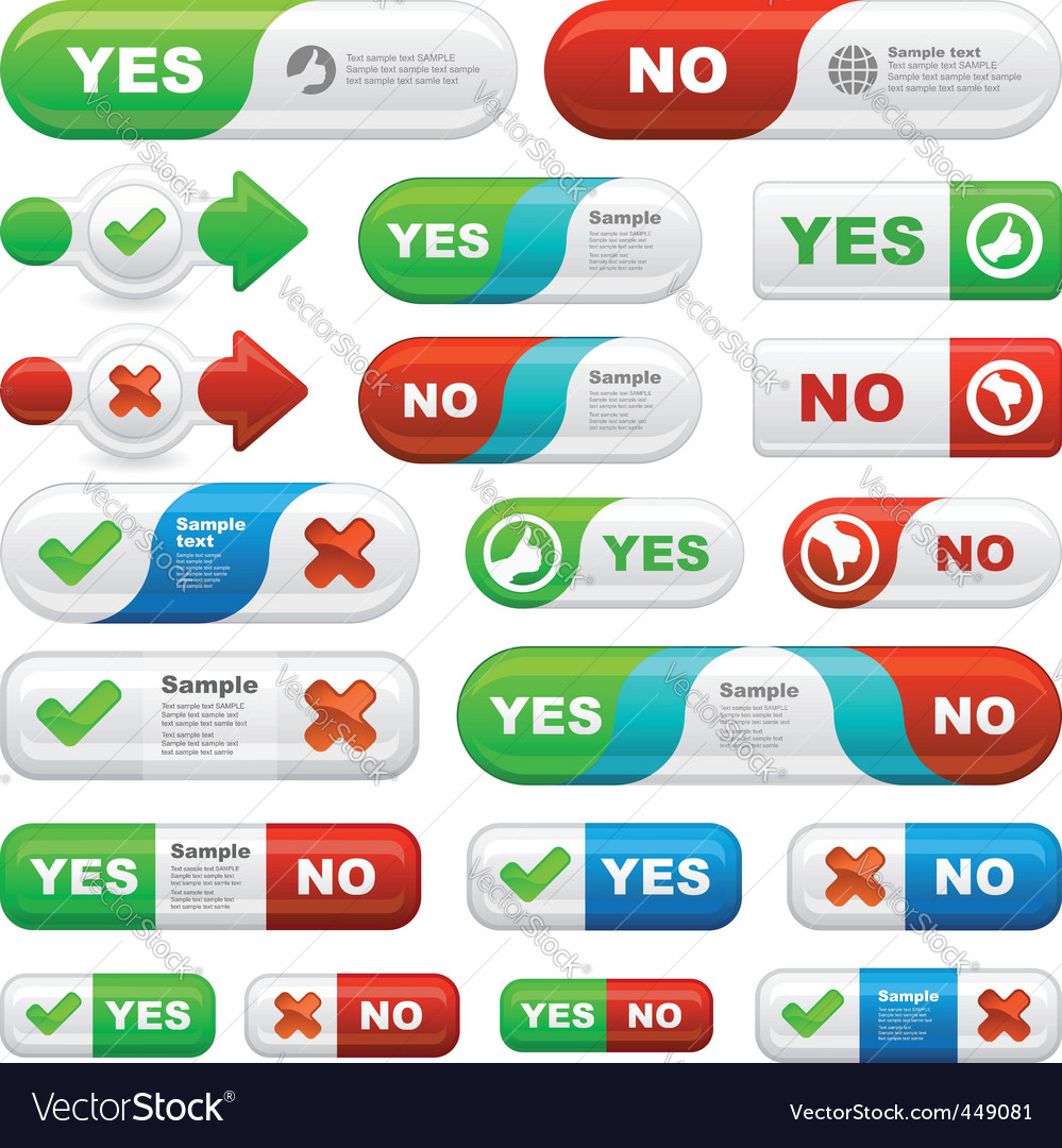 Accept & Reject Buttons