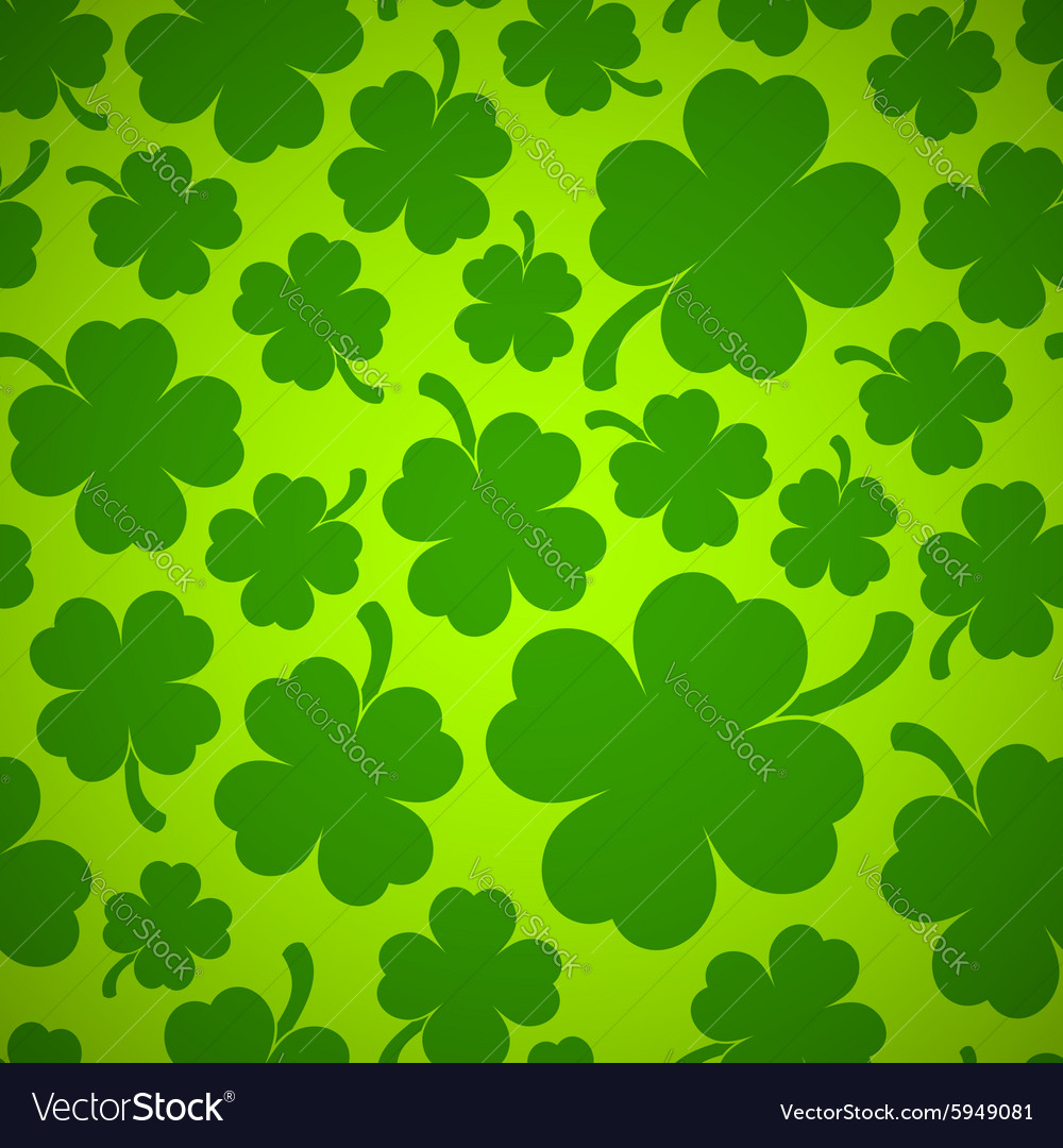 4 Leaf Clovers Background