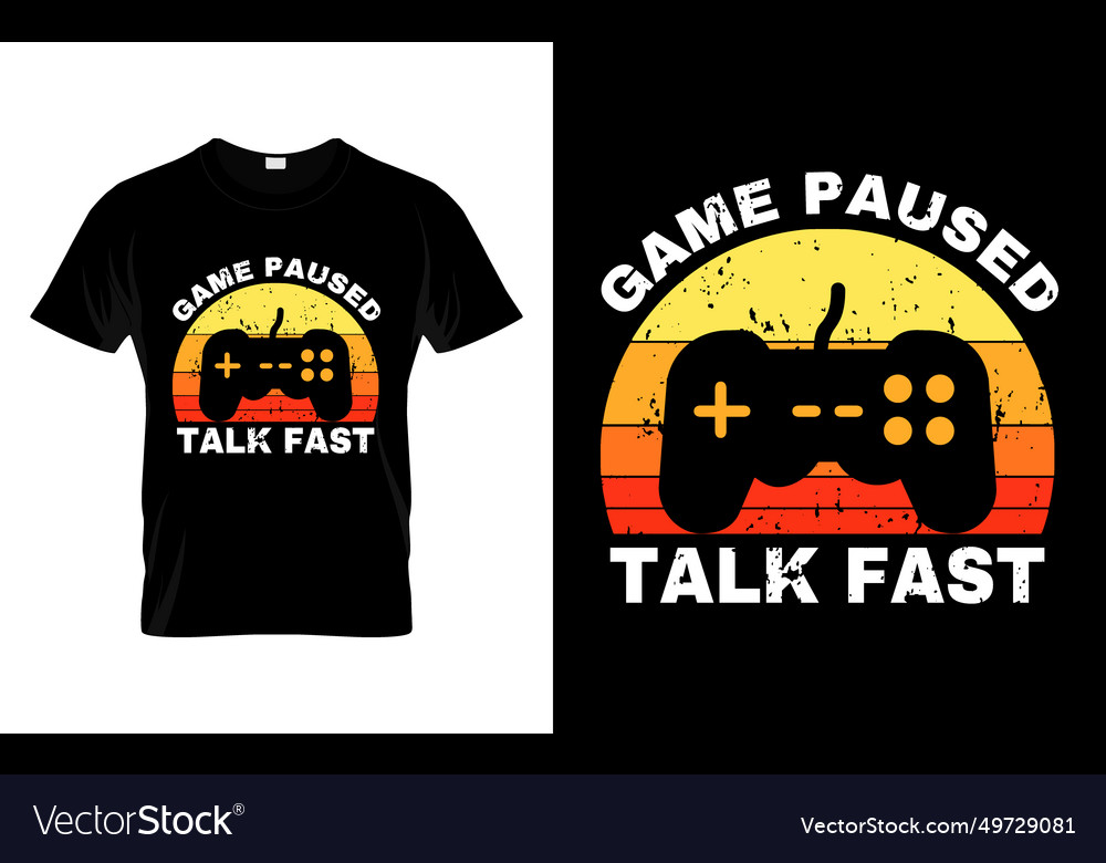 Game paused talk fast video games funny cool