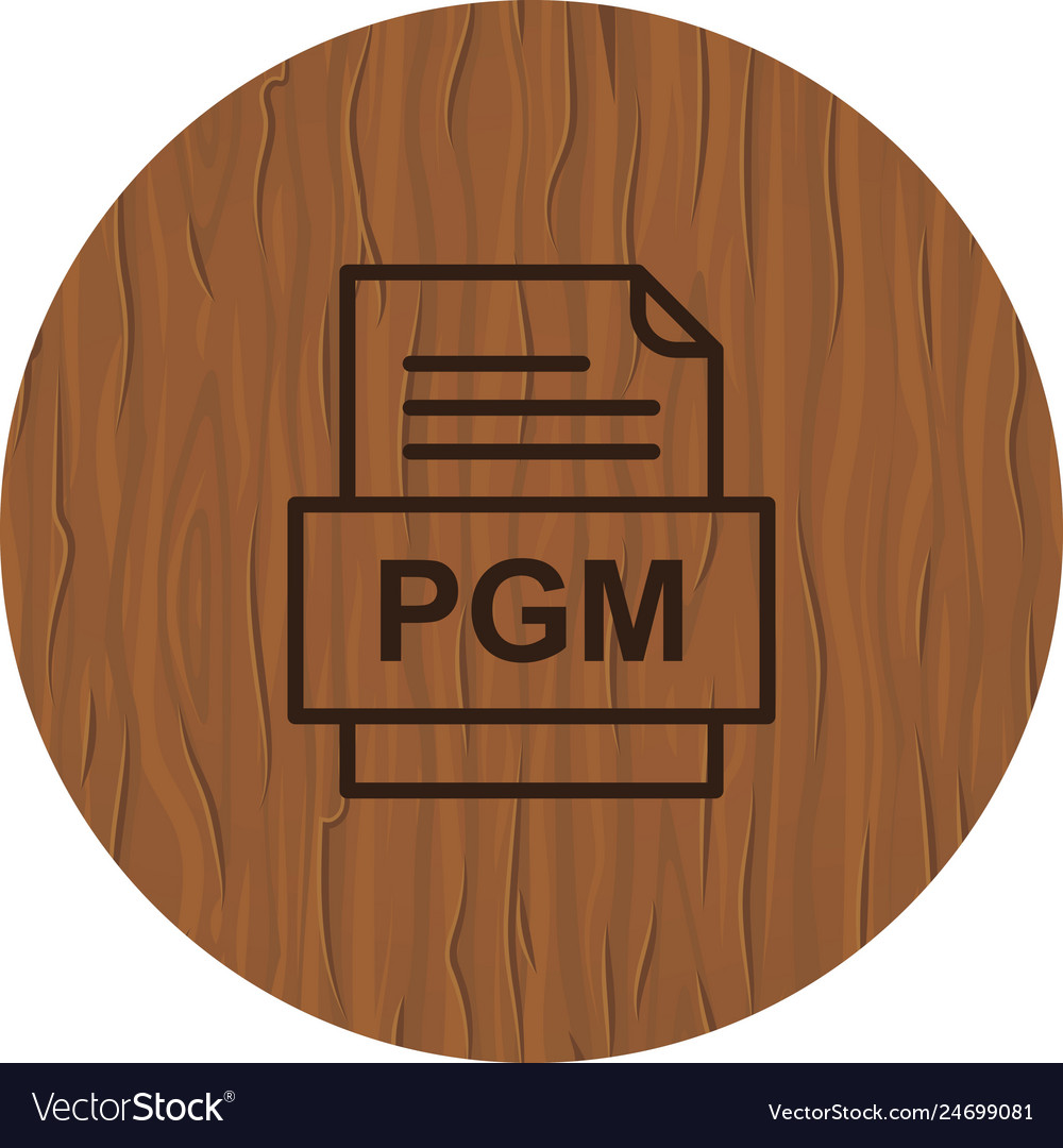 Pgm file document icon