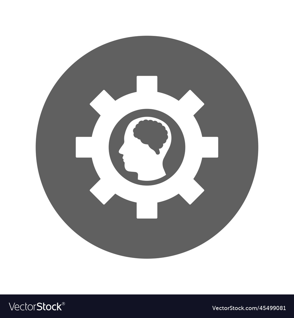 Setting mind development icon