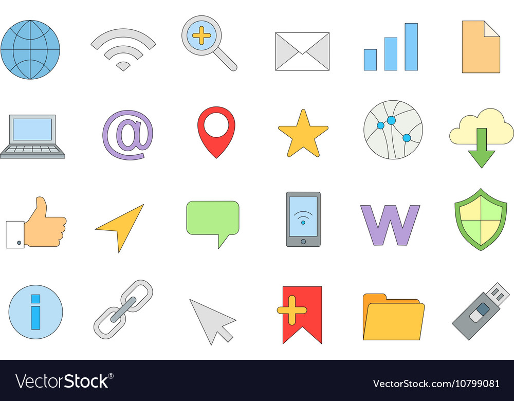 Web Connection Icons - Network & Communication