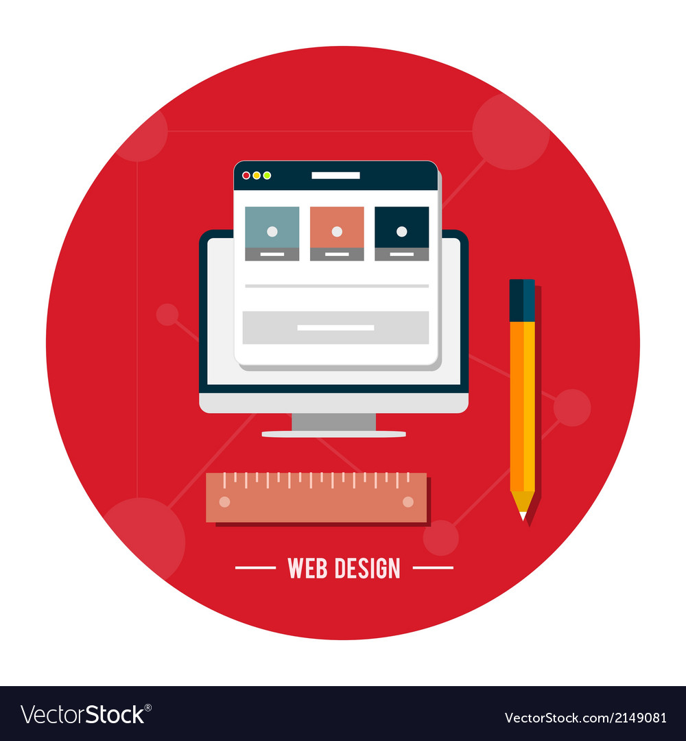 Web design concept