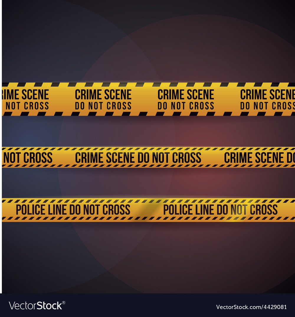 Yellow tape design Royalty Free Vector Image - VectorStock