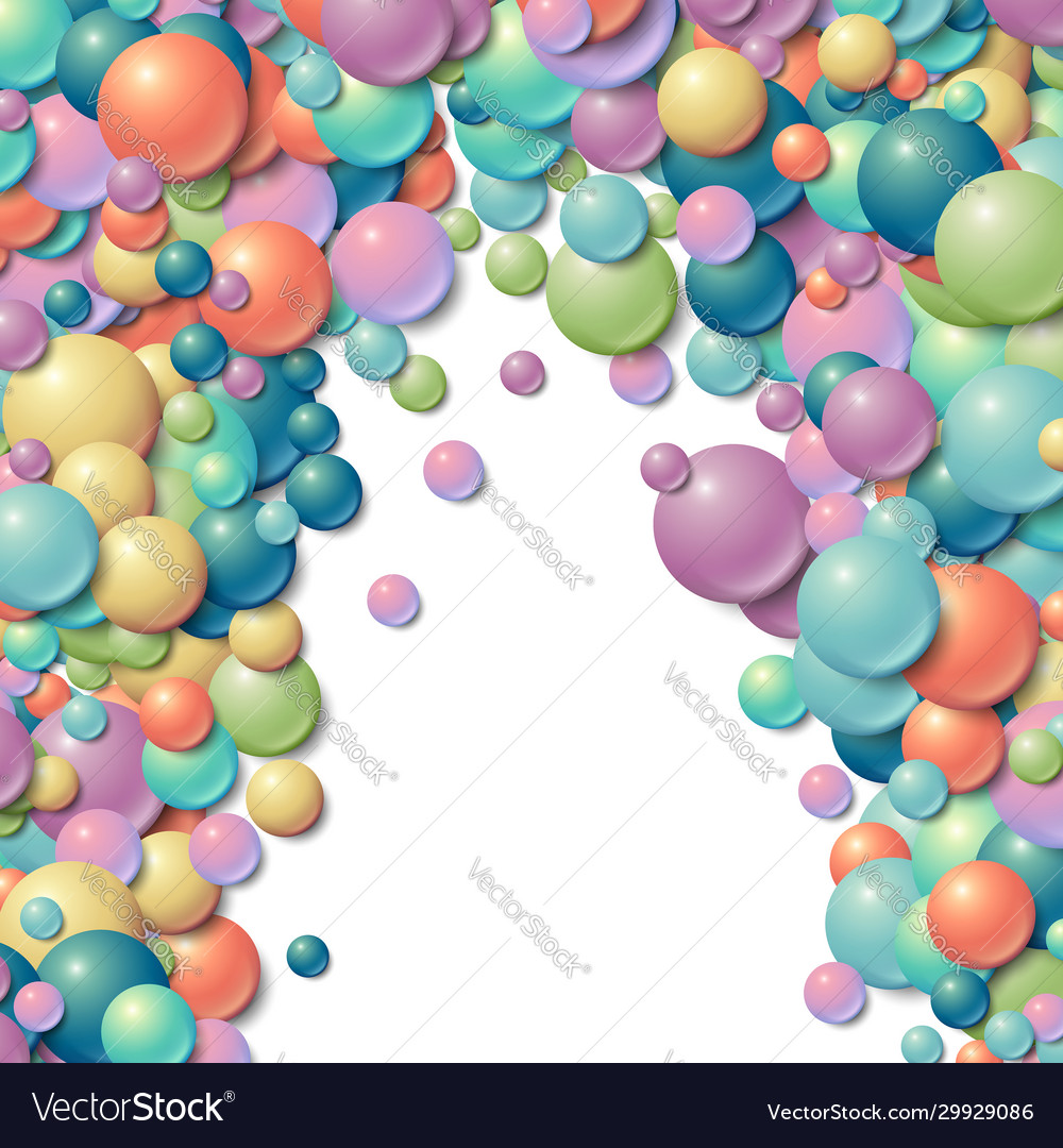 Background frame with scattered messy glowing vector image Background frame with scattered messy glowing