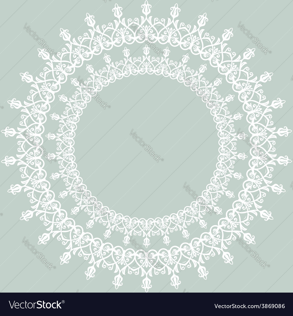 Damask orient pattern