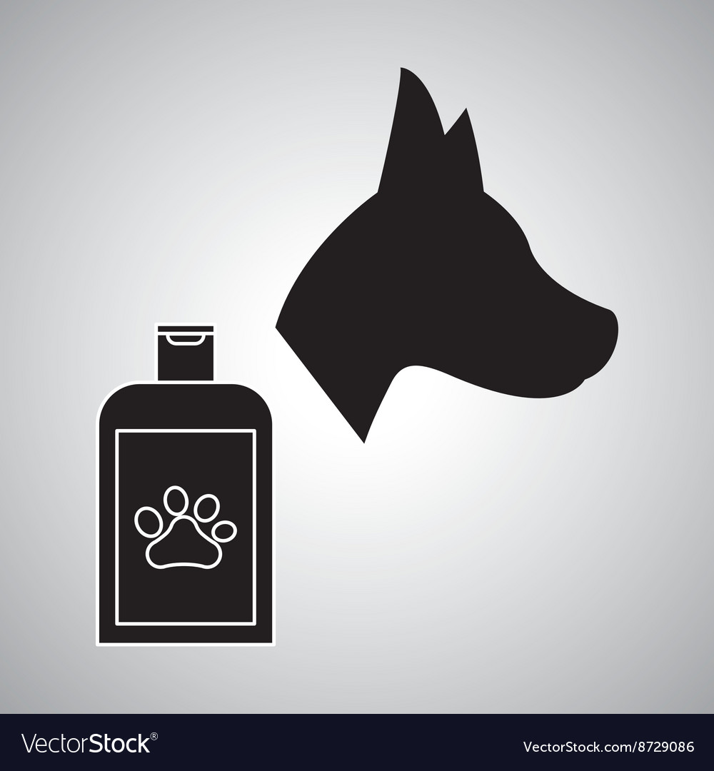 Pet shop design animal icon care concept