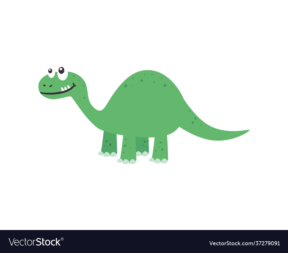 Brontosaurus dinosaur cartoon