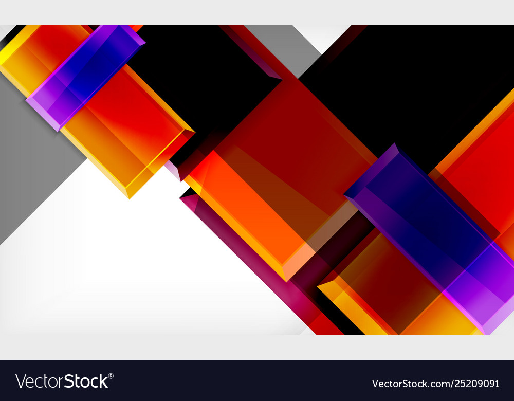 Colorful square and rectangle blocks background