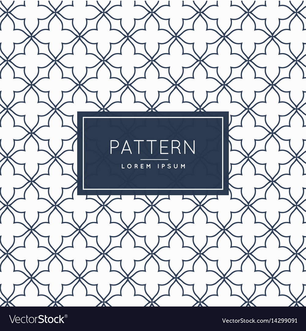 Creative minimal pattern background