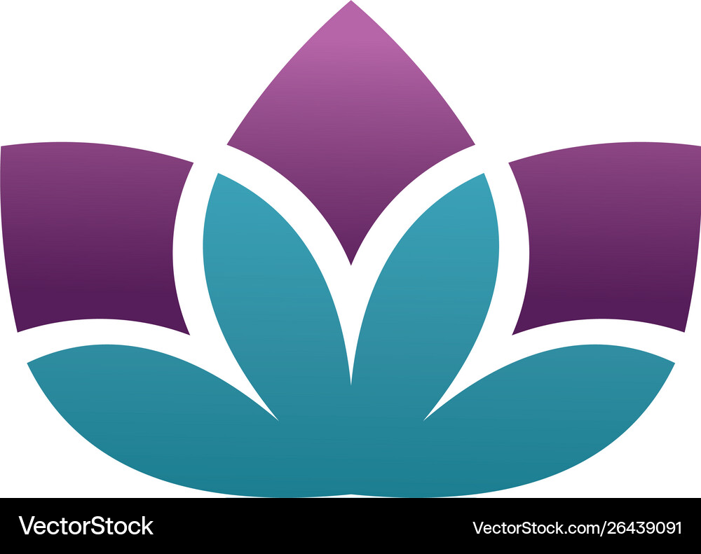 Leaf nature logo template Royalty Free Vector Image