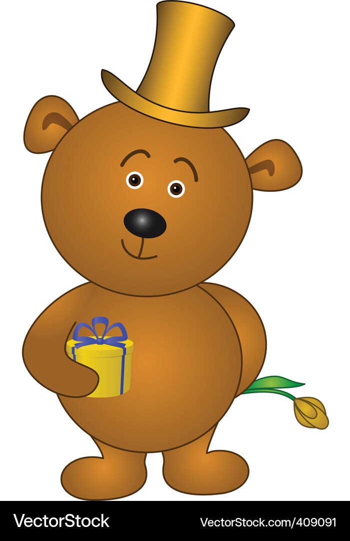 Teddy bear Royalty Free Vector Image - VectorStock