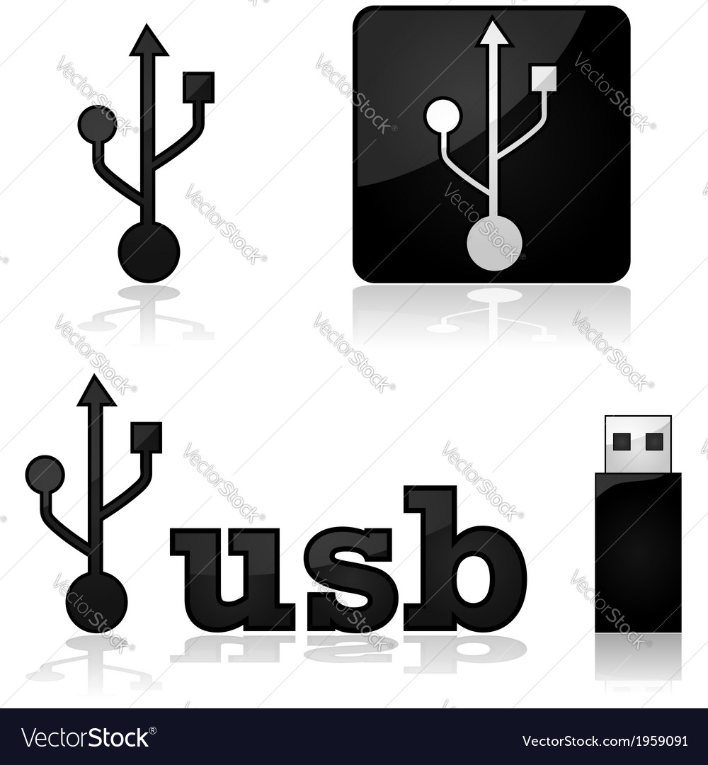 USB Memory Stick Icon
