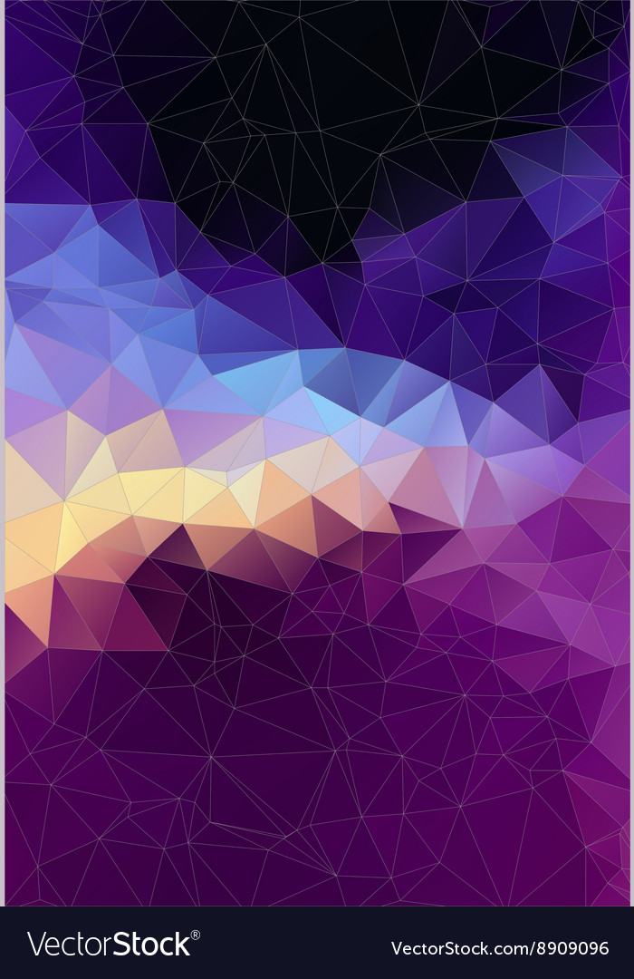 Abstract triangle background