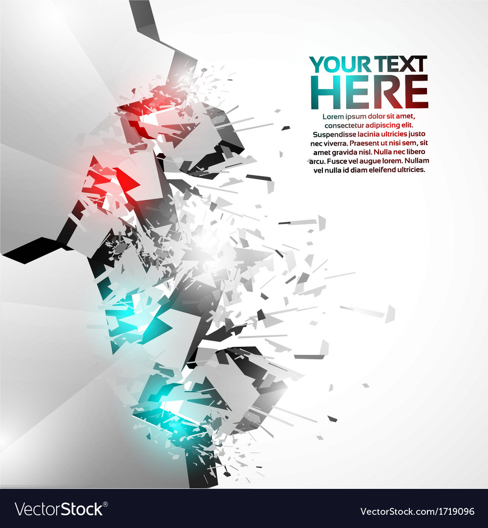 Dynamic Shatter Speech Bubble