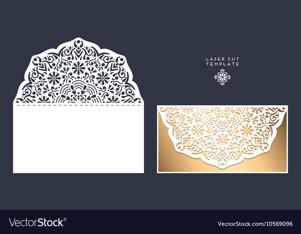 Floral Laser Cut Template