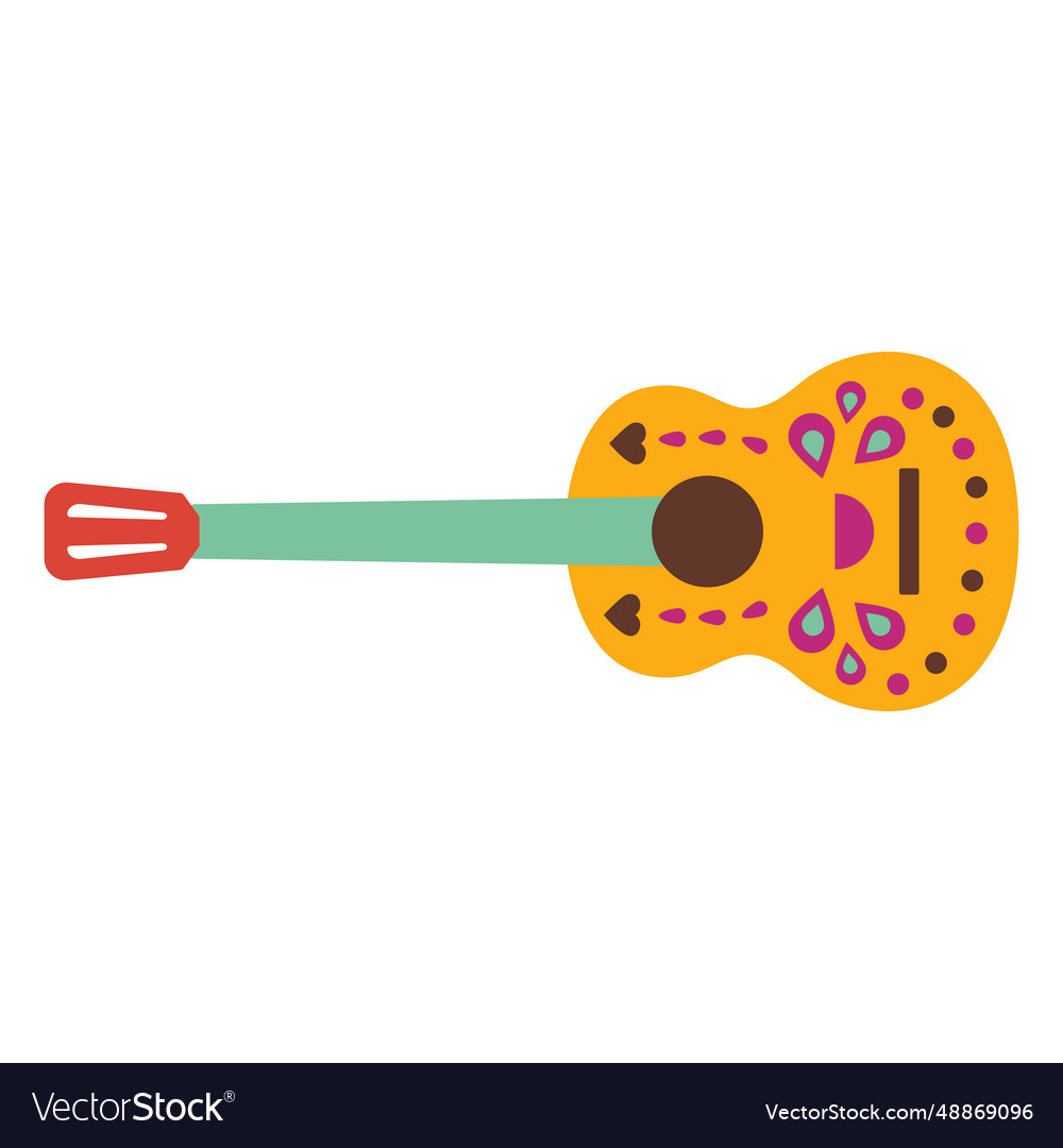 Guitar string pattern flat vector image Guitar string pattern flat
