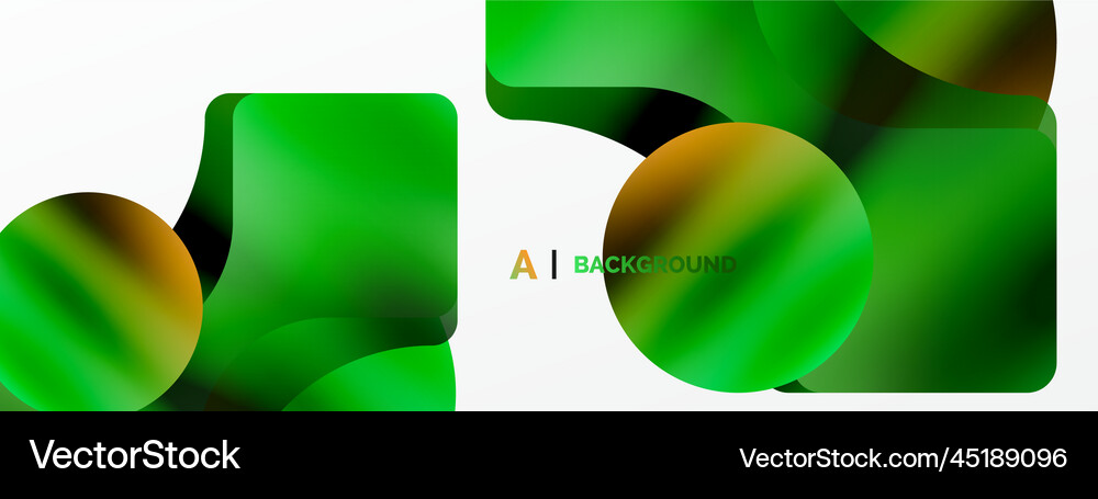 Transparent effects geometric abstract background Vector Image