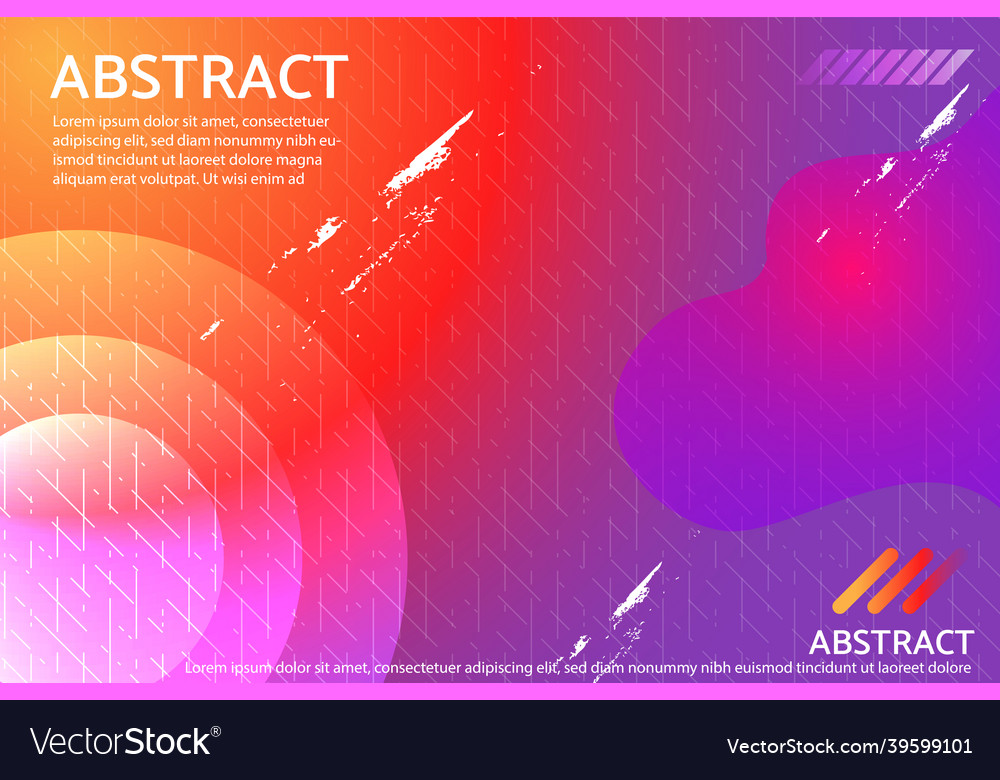 Abstract element background color web banner