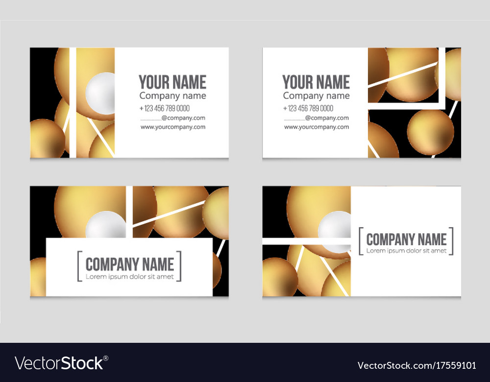 Abstract layout background set for art