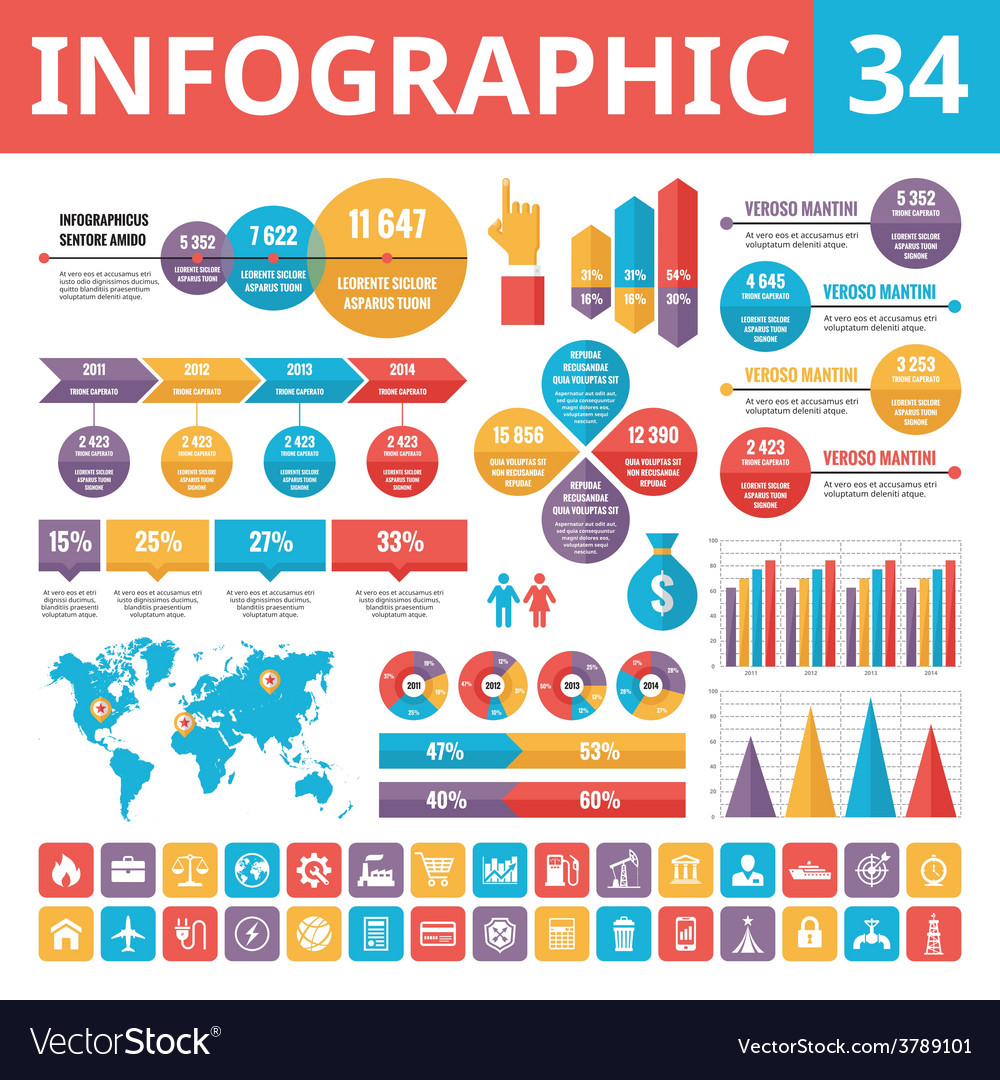 Infographic elements 34