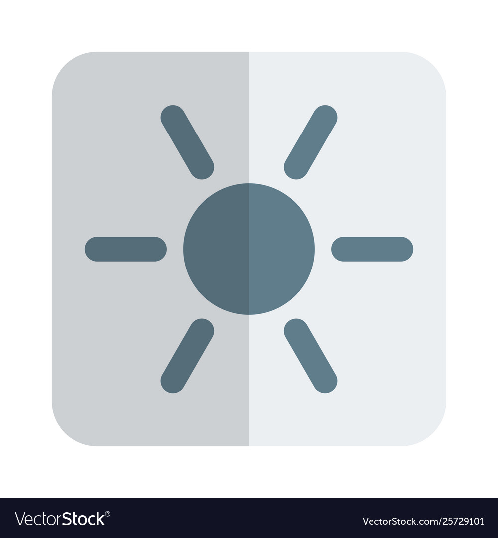 Modern laptop with brightness up function key