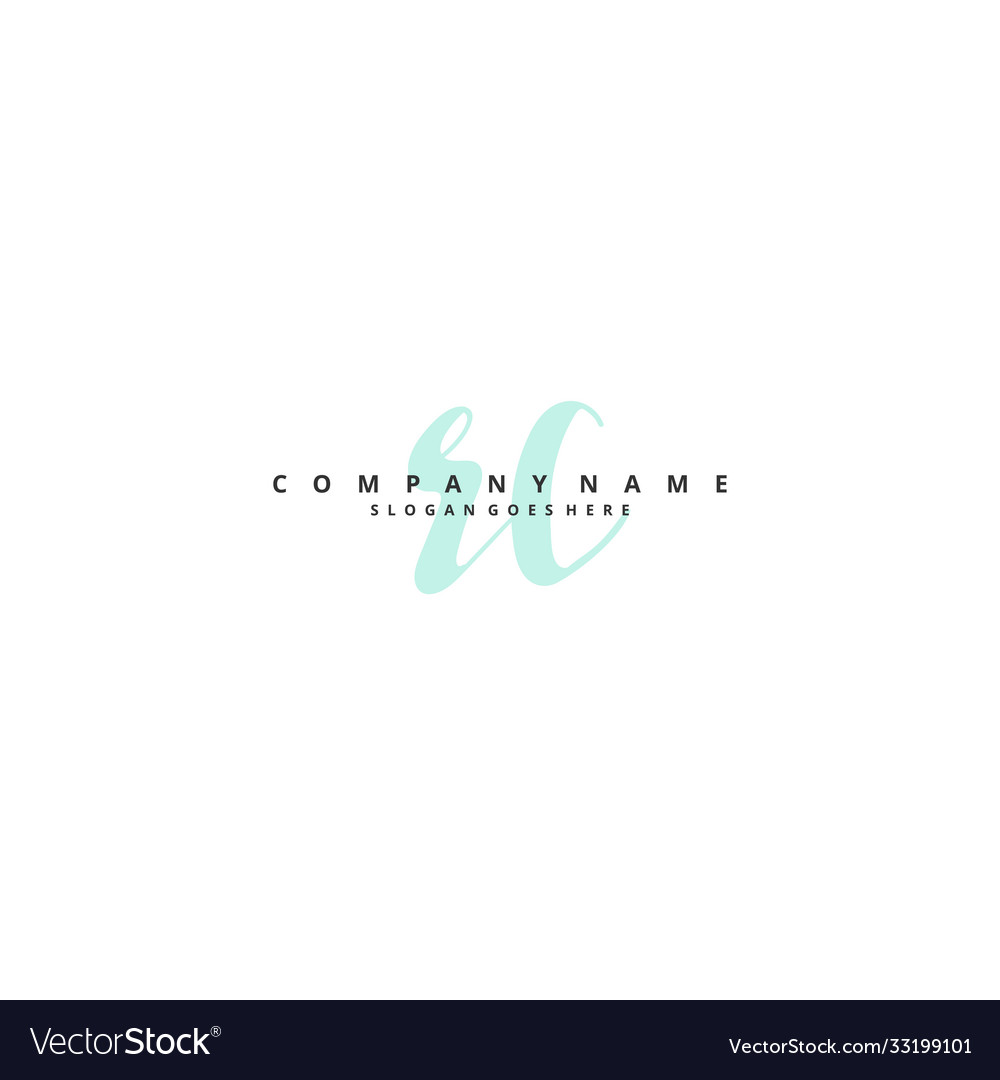 R c rc initial handwriting and signature logo