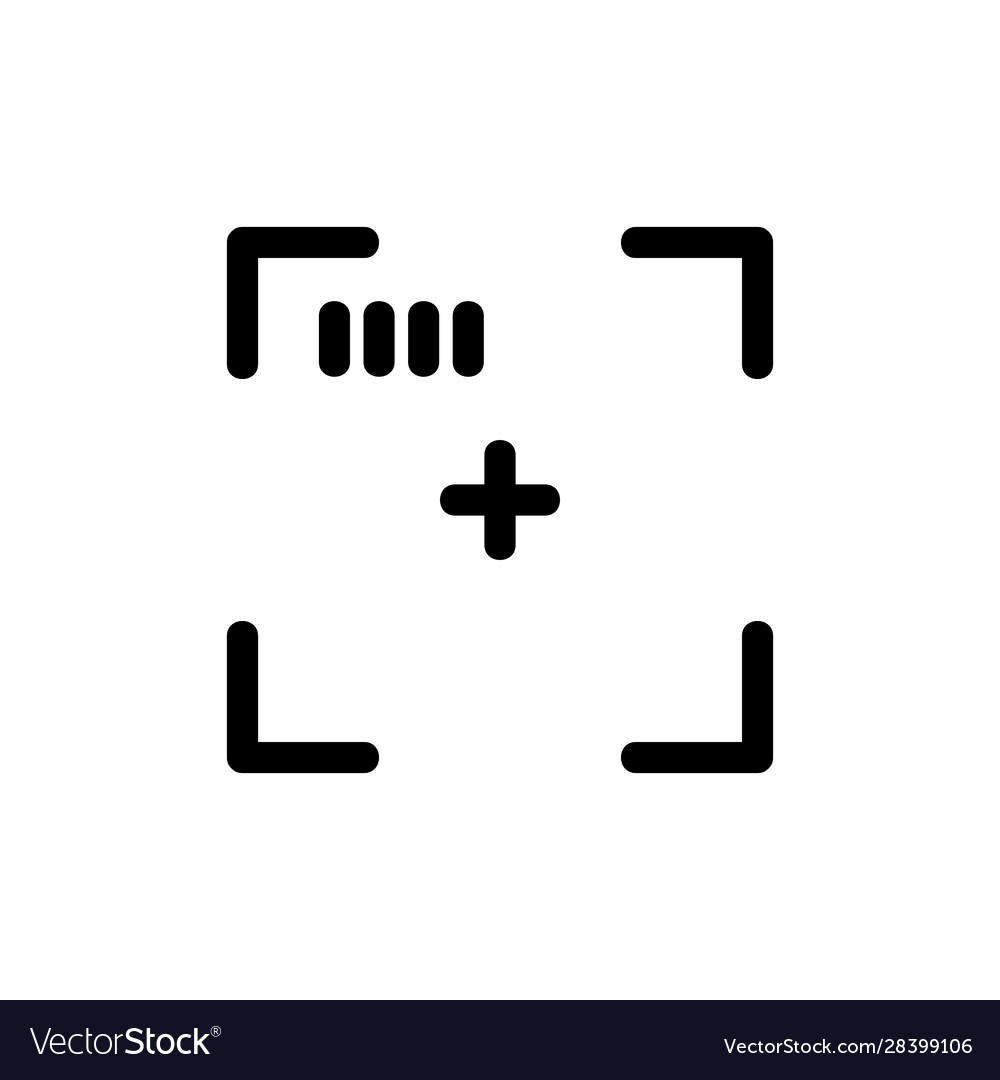 Action camera icon isolated contour symbol