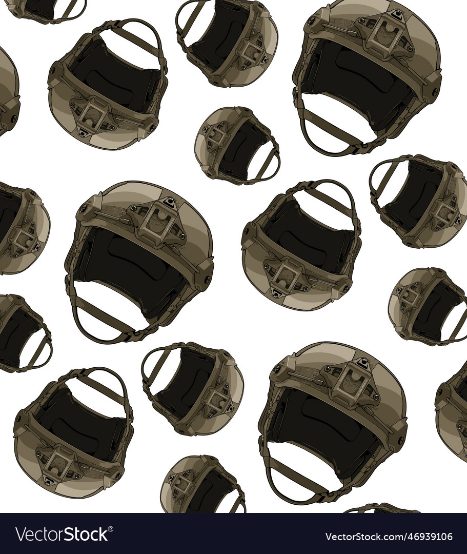 Army helmet pattern template