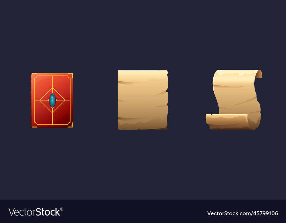 Game ui assets set gaming user interface icons
