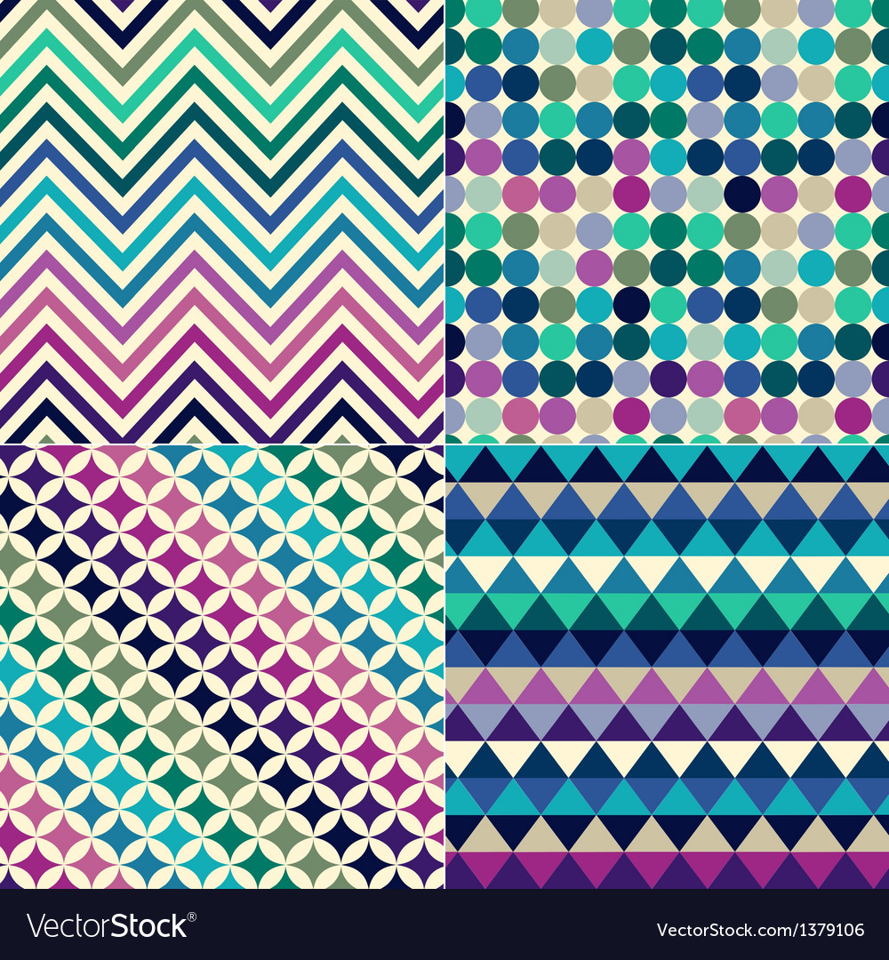 Geometric Zigzag Pattern