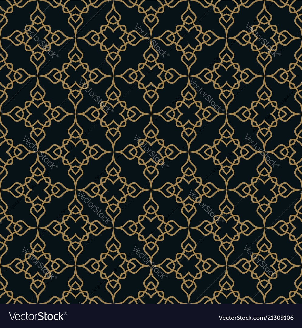 Intricate Floral Line Pattern