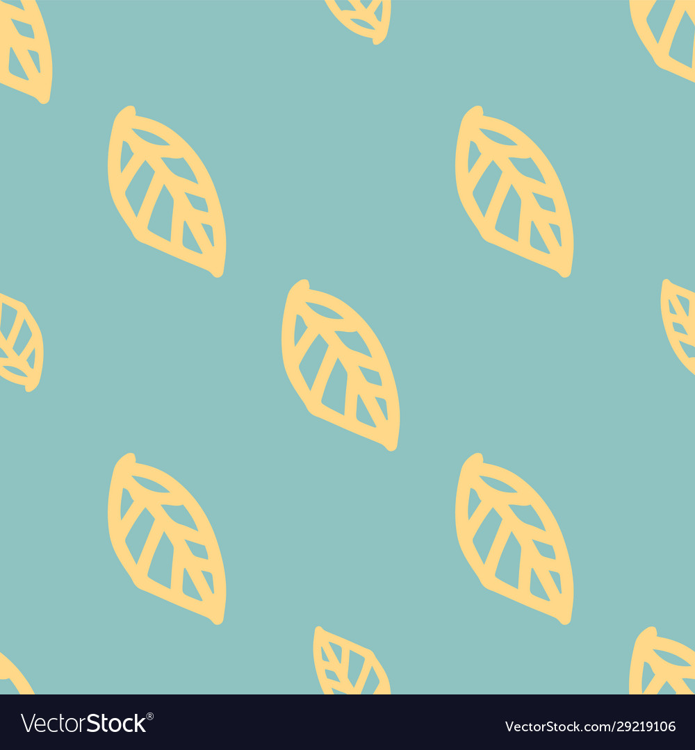 Jungle seamless leaf repeat pattern design vector image Jungle seamless leaf repeat pattern design