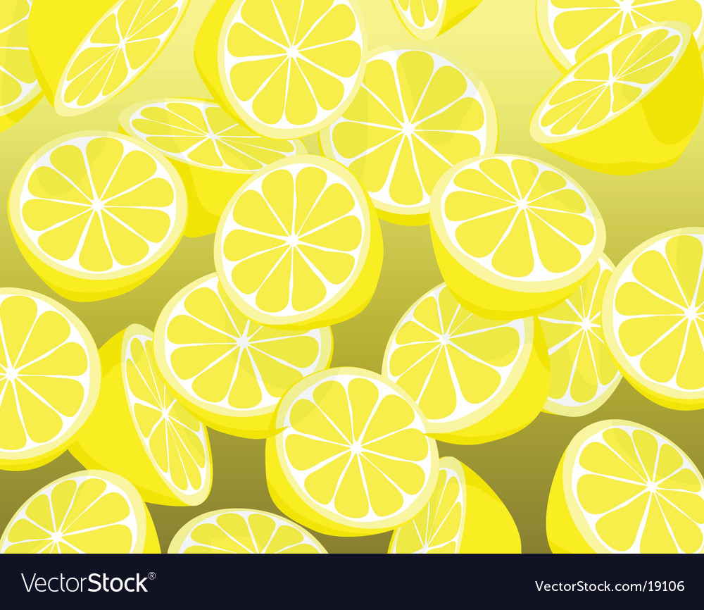 Lemons Royalty Free Vector Image Vectorstock 8276