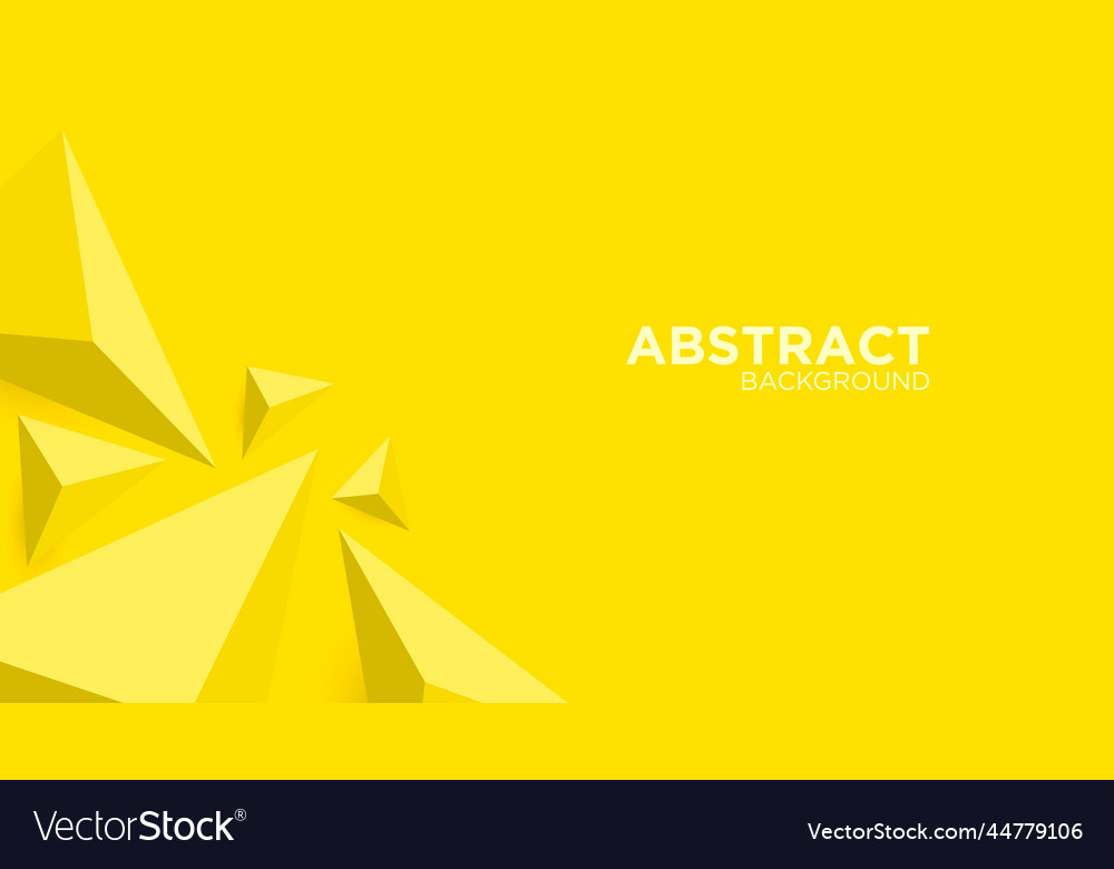 Minimal abstract polygonal background vector image Minimal abstract polygonal background