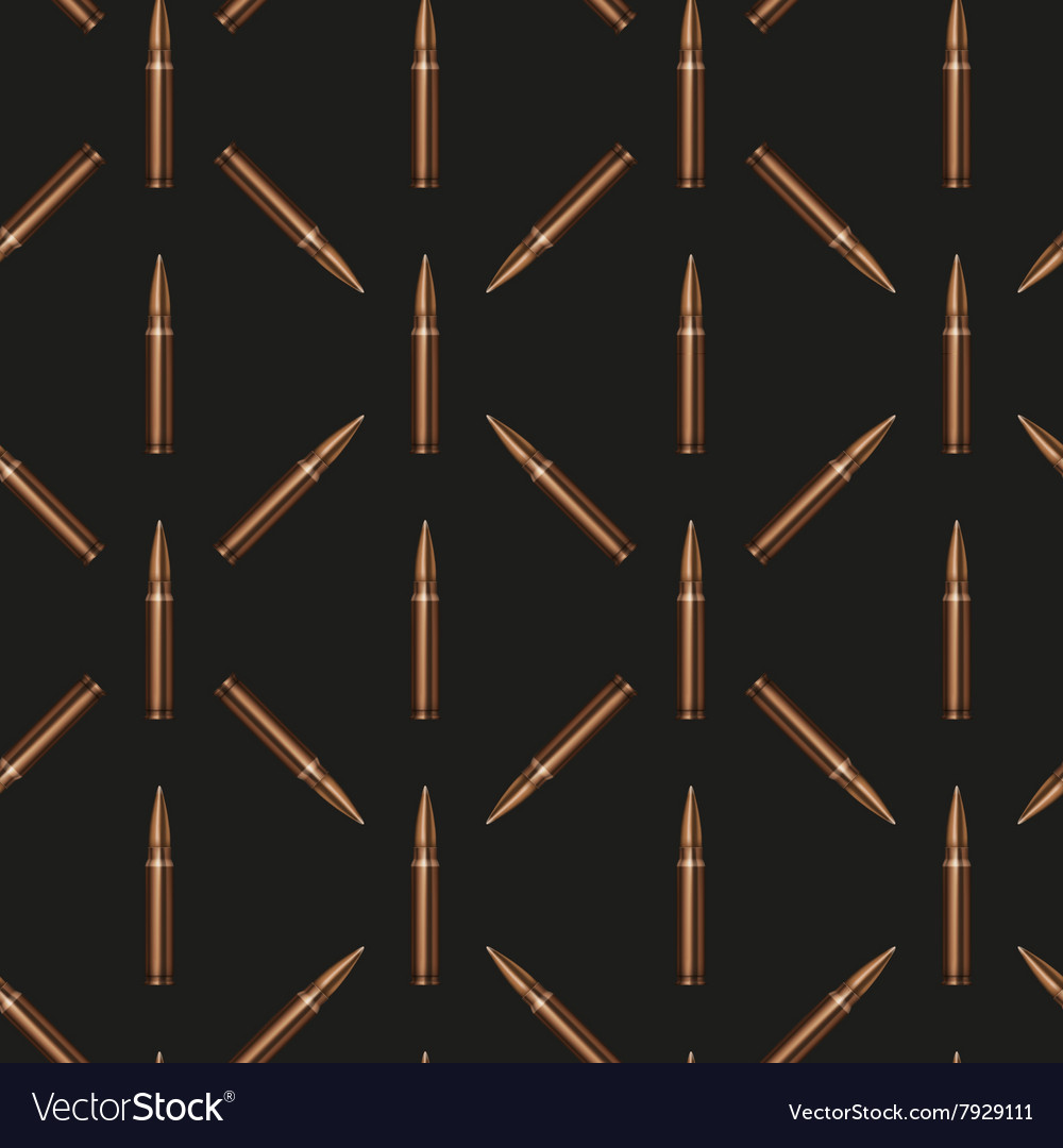 Rifle bullets pattern background