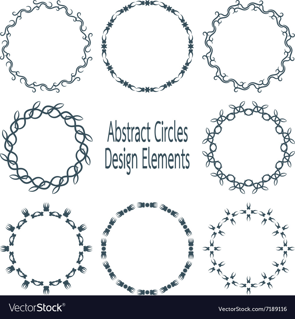 Circle design element