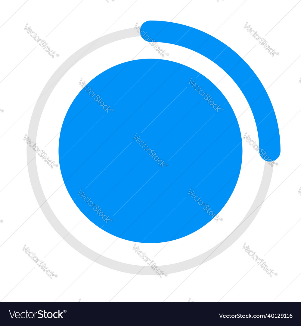 Progress steps phases stages indicator circular Vector Image Progress steps phases stages indicator circular