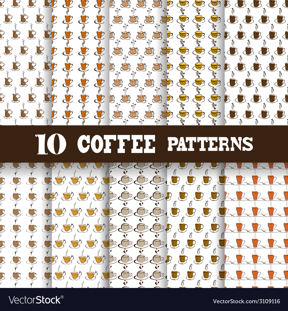 Seamless patterns set