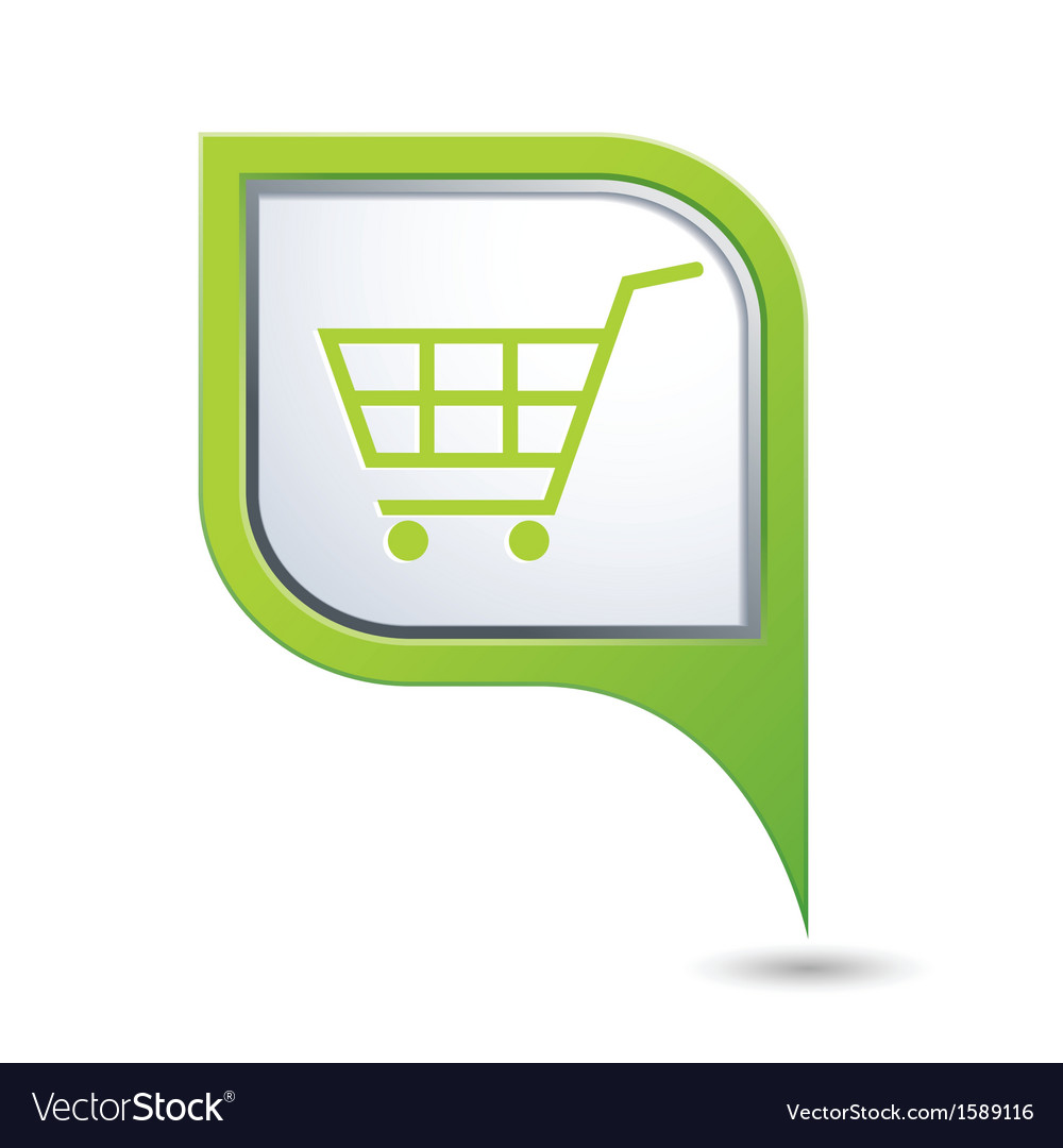 Shopping Cart on Map Pointer